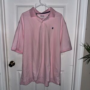 Izod Men's Light Pink Polo Shirt